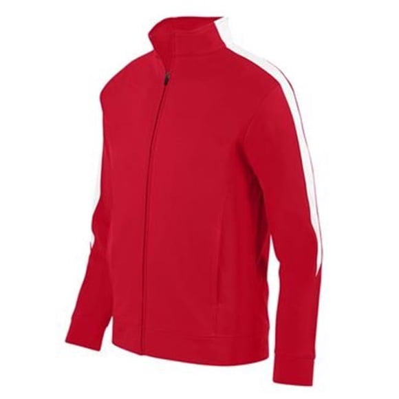Youth Medalist 2.0 Jacket, Dark Green & White - Extra Small