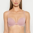 thumbnail image 1 of Cotton Push Up Bra in Sheer Mauve, 1 of 4