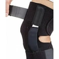 thumbnail image 3 of Pro-Tec Hinged Knee Compression Wraparound Brace with Dual Axis Hinges, Size: X-Large: 19 Inches - 24 Inches, Black, 3 of 5
