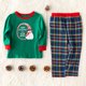 thumbnail image 5 of Worallymy invierno Navidad familia Plaid pijamas niños adultos ropa de dormir a juego conjuntos de pijamas Worallymy JD735815843, 5 of 6