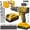 Electric drill+battery*1+cardboard box, variant on DGB Cordless Rechargeable Electric Drill Driver, Wireless Lithium Power Drill, Handheld Screwdriver Drill Tool for Household Furniture Assembly Wall Drilling Daily Home Repair DIY Improvement Project