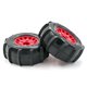 thumbnail image 1 of Neumlicos de Rueda RC RC NeumilarS RC Reemplazo de 4 piezas para 1/10 Camiones de Plato Corto 727 Slash K1 RC Car RC, 1 of 7