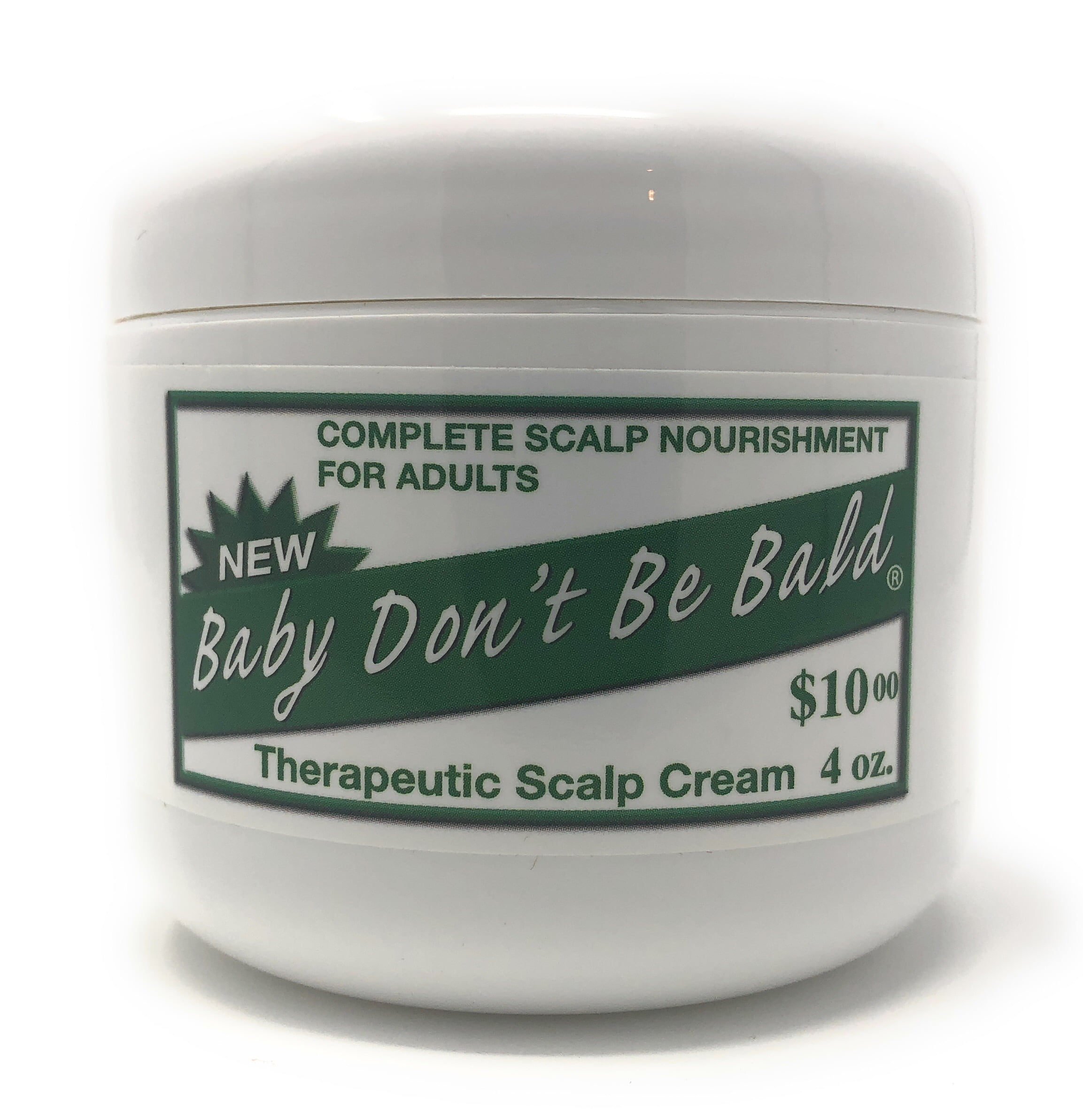 Baby Don't Be Bald Therapeutic Scalp Cream 4oz 