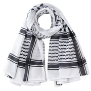 ROZYARD Keffiyeh Scarf Head Scarf Shemagh Scarf Arabian Head Cover Traditional Headwrap