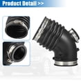 thumbnail image 4 of Manguera de admisión de filtro de aire con abrazaderas de repuesto para Kia Optima 2000-2005 negro No.2813937101, 4 of 7