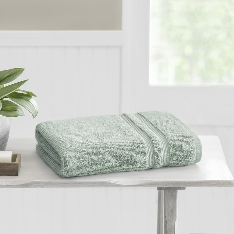 Mainstays Soft Sea Bath Towel Durable Edges Fade Resistant