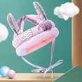 thumbnail image 3 of Protección para La Cabeza Del Niño Sombrero Duro Casco para Caminar para Bebés Sombrero Duro Sombrero de Seguridad de Algodón Antichoque - Púrpura Sunnimix casco protector para bebés, 3 of 8