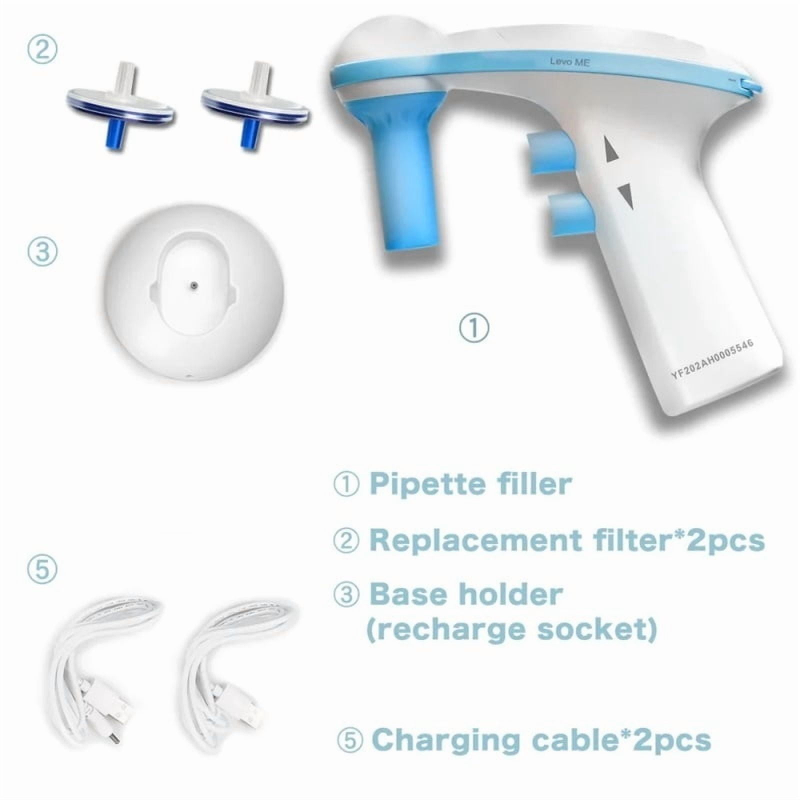 Automatic Pipettes Laboratory Electric Pipet 0.1-100ml Pipette Pump Laboratory Electronic Pipette , High-Accurate