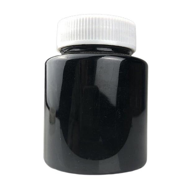 Pasta colorante para asientos de coche de 100 ml, abrillantador de zapatos, aceite para vidrio, aceite para mantenimiento de zapatos de cuero. Negro