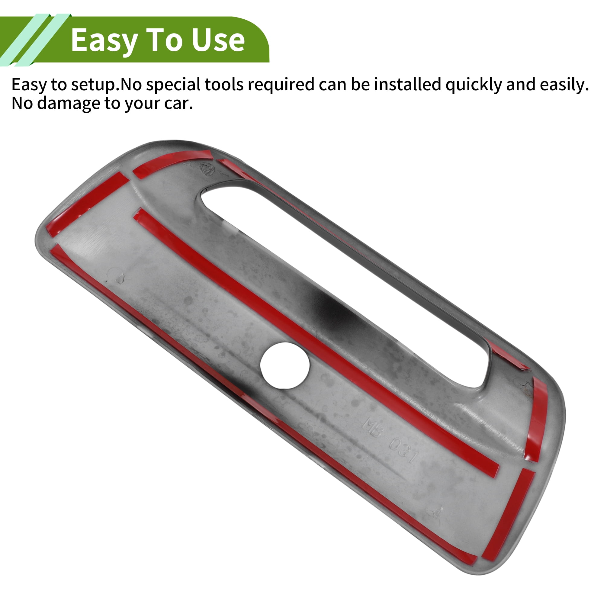 Unique Bargains Car Door Handle Cover Black for Dodge for Ram 1500 2500 3500 19-25