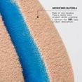 thumbnail image 5 of Juno & Co. Esponja De Maquillaje De Microfibra Tecnología De Doble Capa Para Una Cobertura Total Licuadora De Maquillaje Impecable Para Base En Polvo Y Crema (Estilo Terciopelo Y Color Azul), 5 of 5