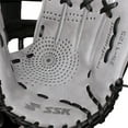 thumbnail image 6 of SSK Z5 Craftsman 11.25" Infield Baseball Glove Z5-1125GRYBLK1, 6 of 7