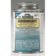 Ips Corporation 11028 .5 Pint Weld-On FlowGuard Gold Yellow VOC Cement