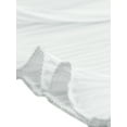 thumbnail image 5 of INSPIRE CHIC Women's Pajamas Set Short Sleeve Button Down Shirt with Shorts Casual Outfits Loungewear M White, 5 of 6