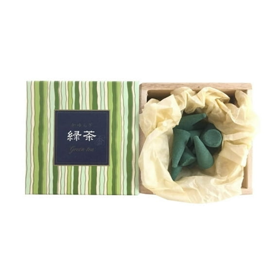 KAYURAGI - Green Tea 12 cones