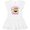 AA-White, variant on Inktastic Little Monkey Girl 3rd Birthday Girls Toddler Dress