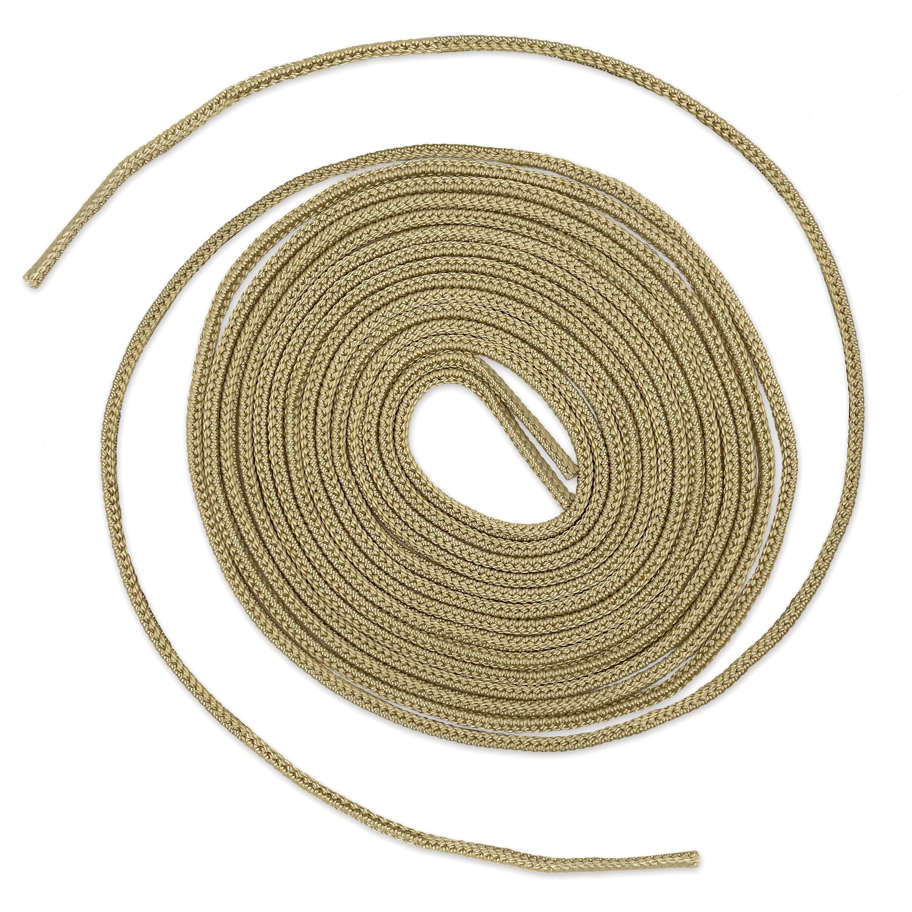 Shoe Gear Military Boot Lace for Men and Women, Nylon, Tan, 72"