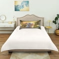 thumbnail image 6 of Haosy Satin Pillowcase for Hair and Skin Standard Cooling Silk Pillow Case with Envelope Closure Cute Mouse Stands in Garden 20"x26", 6 of 9