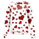 thumbnail image 5 of Camisas para mujer Cuello redondo Sudaderas gráficas Corazón Amor Jersey Casual Manga larga Regalo Tops Blusa Pompotops gfhjh17646, 5 of 5
