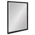 thumbnail image 3 of Kate and Laurel Calter Modern Decorative Framed Beveled Wall Mirror, 23.5x29.5 Black, 3 of 4