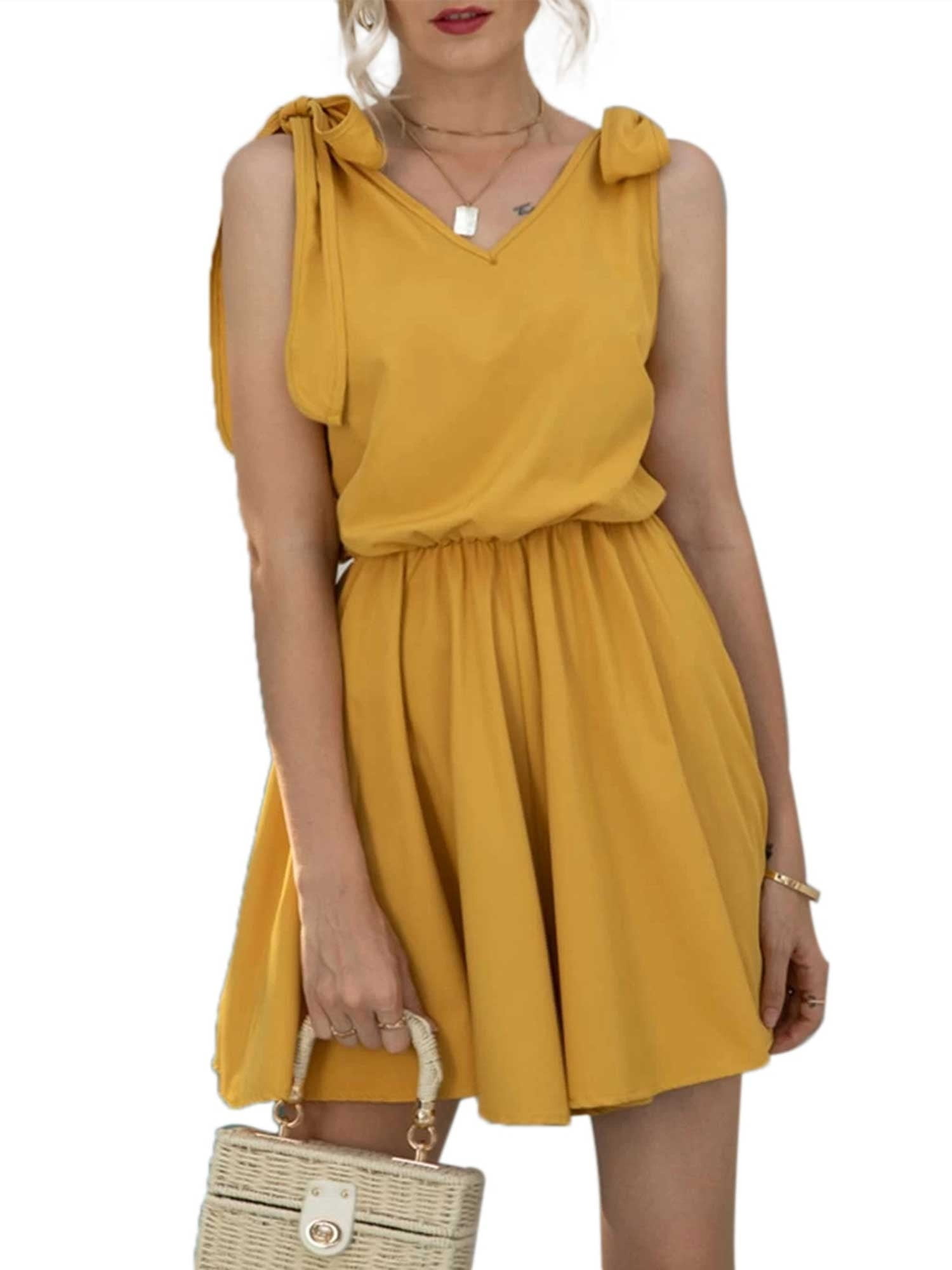 yellow one piece outfit