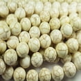 thumbnail image 3 of CHOK 6mm 15 Inch Strand Natural White Howlite Round Beads Genuine Gemstone Natural Jewelry Making, 3 of 5