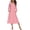 Dark Pink, variant on Ekouaer Long Sleeve Nightgowns for Women Long Sleepshirts Button Night Gowns Full Length Sleepwear with Pockets Flower Clusters