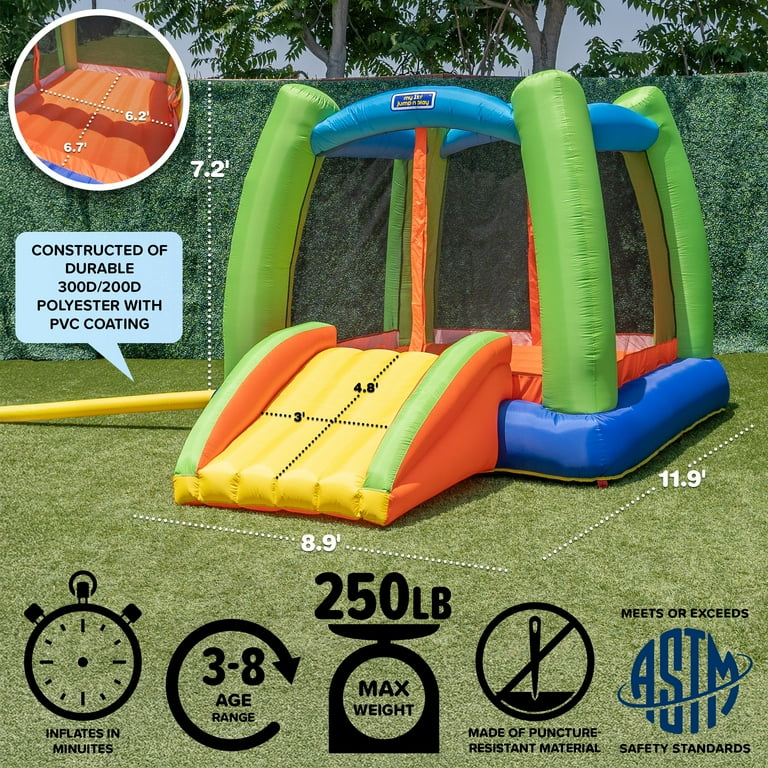 Sam's Club Jump And Play Bounce House My First Jump And Slide