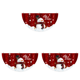 thumbnail image 1 of Banderines en Forma Abanico Con Navideño Navideña para Exteriores (muñeco Nieve), 1 of 4