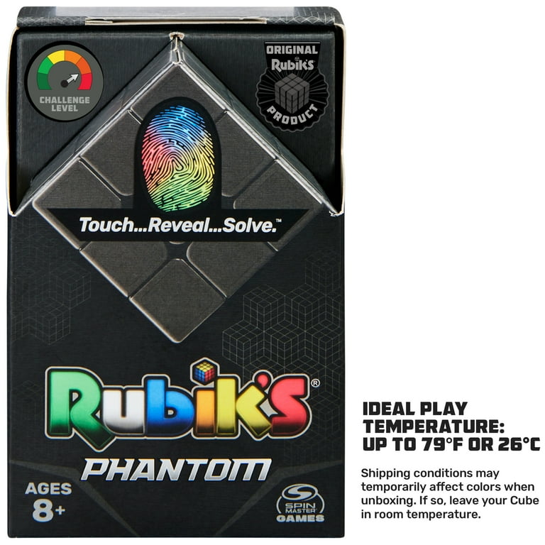 Rubik’s Phantom, 3x3 Cube Advanced Puzzle Game, for Ages 8 and up