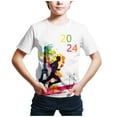 thumbnail image 5 of Adeawade Tops For Boys 6-7 Years O Neck T Shirt Summer Short Sleeve Cartoon Prints Tee Lovely Playsuit Clear, 5 of 5