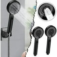 thumbnail image 1 of Pomme de Douche Haute Pression avec Douchette 5 Modes de Pulvérisation Réglables Économiseur d'Eau Fixation Anti-Fuite, 1 of 5