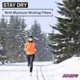 thumbnail image 2 of Rocky Women Thermal Top Shirt Base Layer for Cold Weather, Blue Medium, 2 of 6