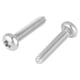 thumbnail image 5 of Tornillos de estrella plana, 50 piezas M2.5 Serie 304 Tornillos de estrella de cabeza plana Tornillos de estrella Diseño aerodinámico, 5 of 7