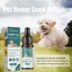 thumbnail image 1 of Aceite de cáñamo para mascotas para perros y gatos, para aliviar el dolor, la ansiedad y el aceite de cáñamo para mejorar la inmunidad, 1 of 7
