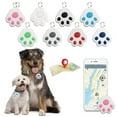 8 Pcs 2023 Newly Mini Dog GPS Tracking Device Portable Bluetooth
