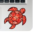 thumbnail image 4 of Garnet Sea Turtle Birthstone Decal January Print Sticker Vinyl Rear Window Car Truck Laptop Gem Travel Mug Water and Fade Resistant 2.5 Inches, 4 of 4