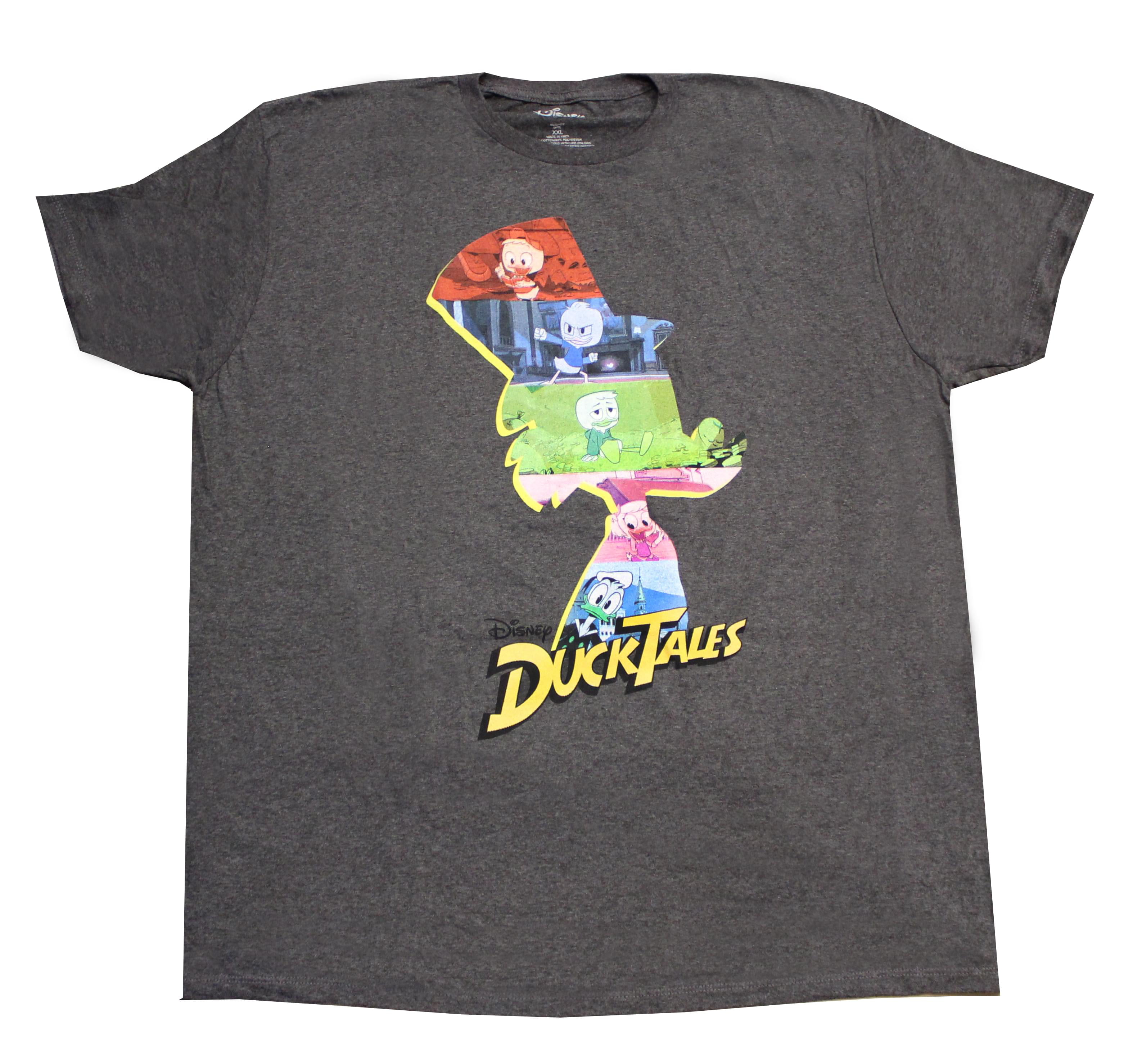 Disney Duck Tales Characters Charcoal T-Shirt | XX-Large | Walmart Canada