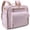 Pink, variant on BRONZY Diaper Bag Large - Convertible Design Converts to Tote Bag, Stroller-Friendly & Waterproof Fabric, Spacious Storage for Baby Essentials