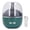 Green, variant on Ultrasonic Aromatherapy Humidifier with Colorful Light 260ml White - Cool Mist Essential Oil Diffuser (6.3 x 4.7 in / 16 x 12 cm)