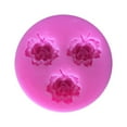 thumbnail image 1 of 3D Rose Flower Pattern Mold Silicone Cookie Clay Chocolate Needlework; Diamond Cross Stitch; Moulds Handmade Soap Mold Baking Tools, 1 of 7