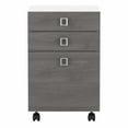 thumbnail image 6 of Pemberly Row 3 Drawer Mobile File Cabinet in Pure White & Gray - Engineered Wood, 6 of 12