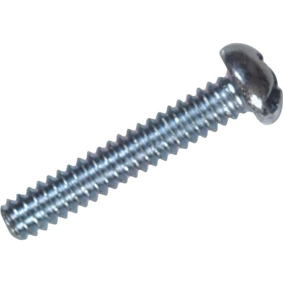 Hillman Machine Screws No. 6 - 32 X 3/8 " Zinc Combination/Phillips/Slotted Round Head Box 100