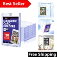 thumbnail image 2 of Magnetic Display Case for 120 Trading Cards - 35pt Durable Protection Guaranteed, 2 of 5