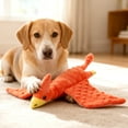 thumbnail image 5 of Squeaky Dog Toys Plush Dog Toy with Crinkle Paper Stuffed Durable Dog Chew Toys Pterodactyl for Small Middle and Large Dogs Pterodactyl (Pterodactyl), 5 of 6