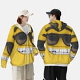 thumbnail image 4 of Balery Smiling With Sunglasses Sudadera ligera de manga larga con capucha y protección solar UPF 50+ para hombre y mujer, ideal para pesca y running-Small, 4 of 7