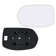 thumbnail image 3 of Conjunto de cristal de espejo del lado del conductor con placa trasera de plástico (no calentada) compatible con Honda CRV 2012-2016 2016-2020 HRV, 3 of 5