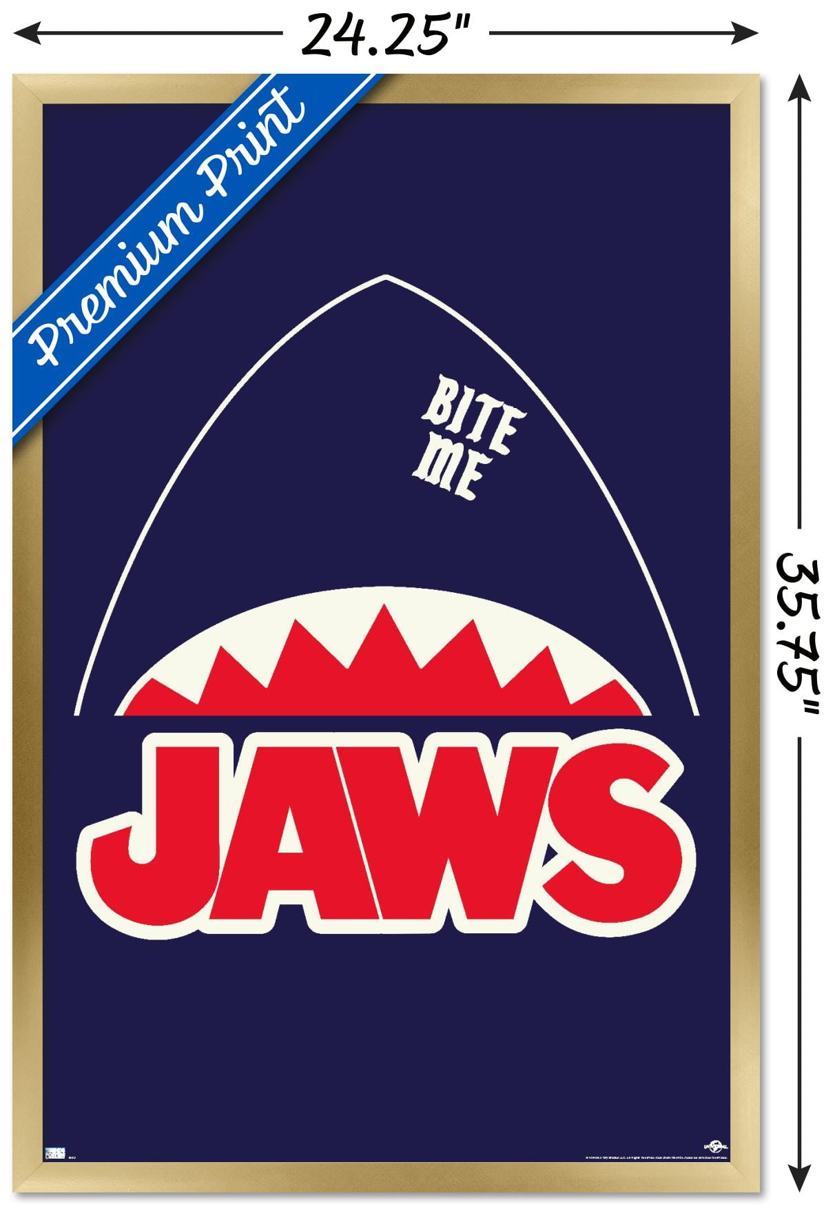 Jaws Pumpkin Stencil