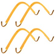 USHOBE 4Pcs Golden Teapot Handle Replacement Easy Install Household Kettle Grip