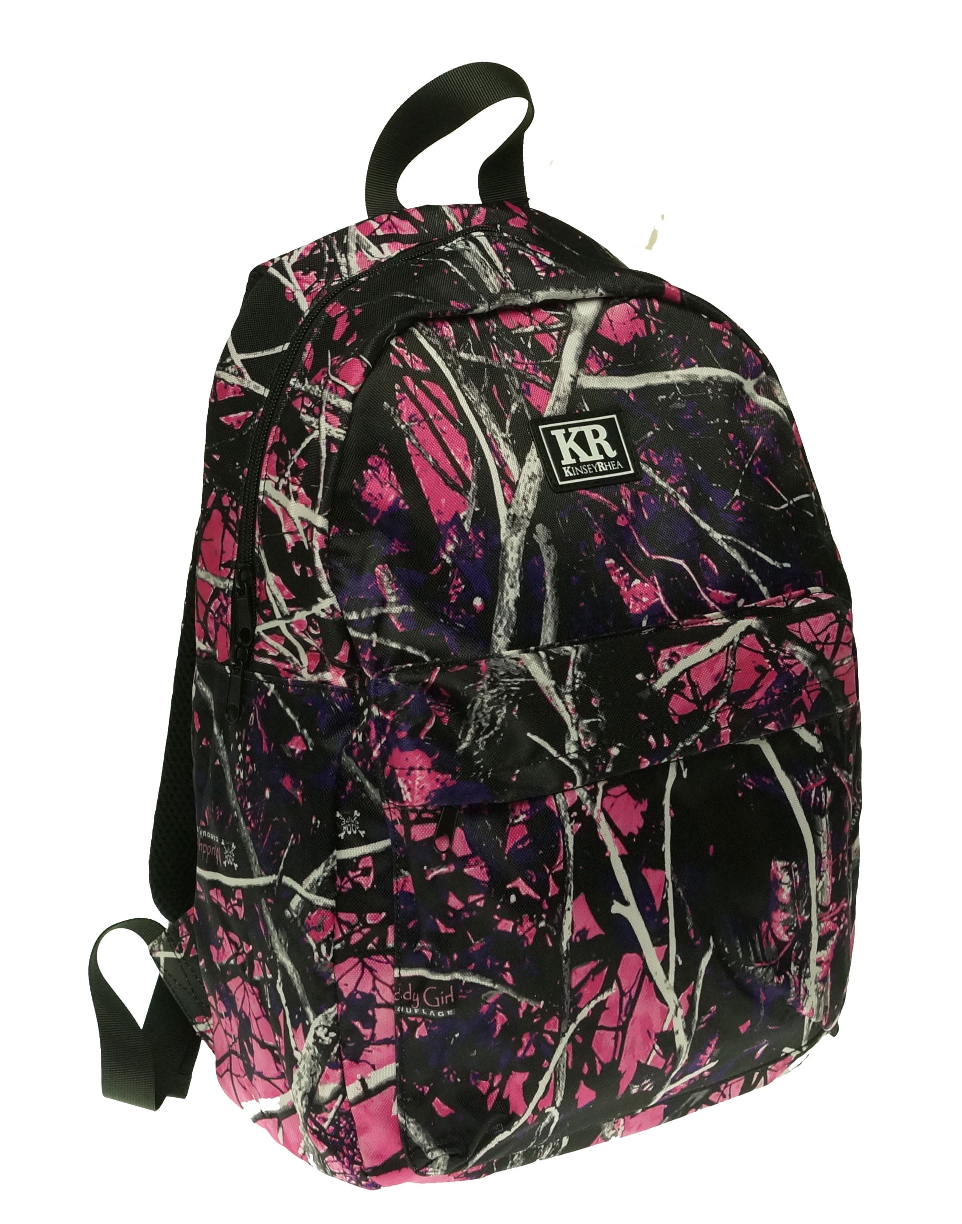 Kinsey Rhea Muddy Girl Camouflage Backpack Range Bag Pink Purple 